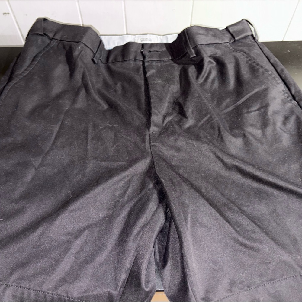 Croft & Barrow Men's Dark Gray Flat Front Shorts